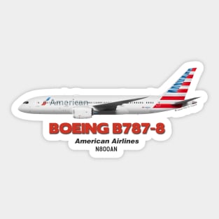 Boeing B787-8 - American Airlines Sticker